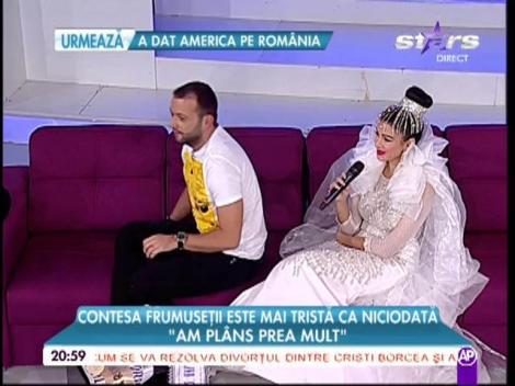 Consuela Di Monaco, în rochie de mireasă la ”Răi da' buni"!