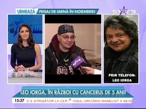 Leo Iorga, în război cu cancerul de cinci ani! Artistul a ajuns să îşi vândă casa!