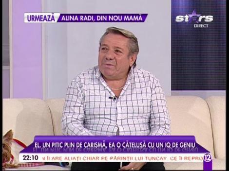 Ion Paliu și cățelușa sa cu iq de geniu fac spectacol în platoul agentului Vip