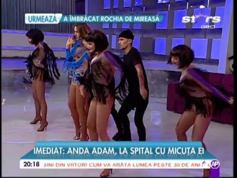 Ana Lesko, vedeta care nu vrea să fie mireasă, cântă în platoul Răi da' buni