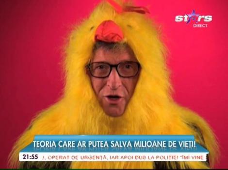 Bill Gates, cel mai bogat om al planetei, ar crește pui dacă ar avea doar 2 dolari pe lună
