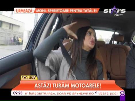 Cu Răzvan Botezatu la volan, Betty Salam a trăit senzaţii unice şi adrenalină! Imagini interzise cardiacilor