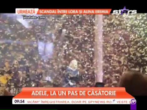 Adele este la un pas de căsătorie. După cinci ani de relație cu Simon Konecki