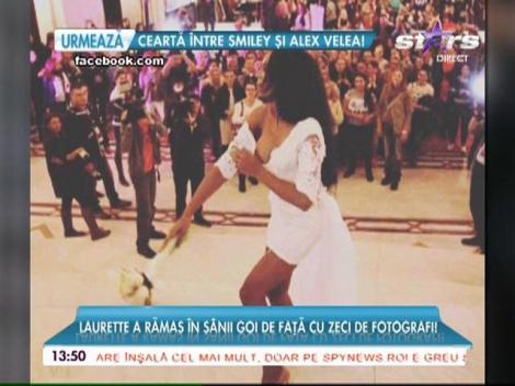 Laurette s-a lăudat cu elicopterul lui Ion Ţiriac, dar a păţit ruşinea