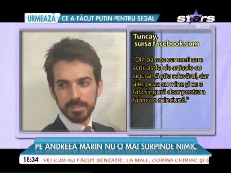 Tuncay Ozturk, supărat după ce a fost acuzat de infidelitate