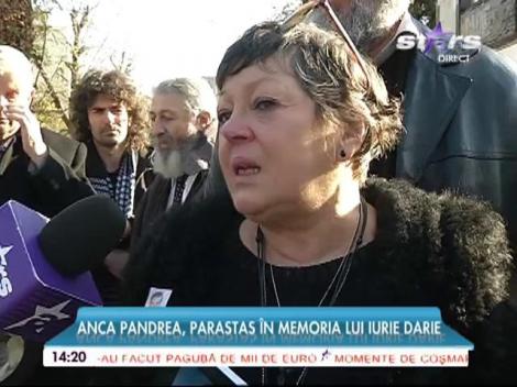 Anca Pandrea, parastas în memoria lui Iurie Darie