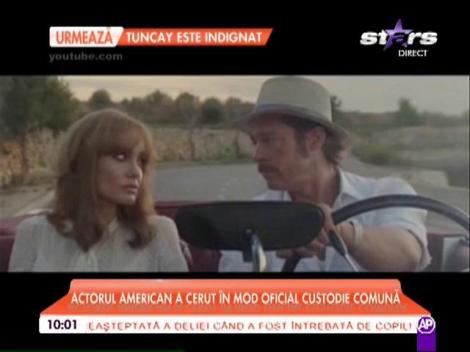 Brad Pitt a cerut în mod oficial custodie comună