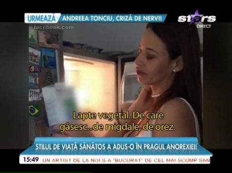 Andreea Raicu, în pragul anorexiei!