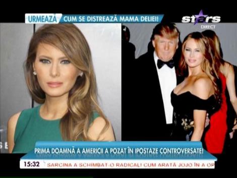 Trecutul tumultuos al Melaniei Trump nu poate fi dat uitării