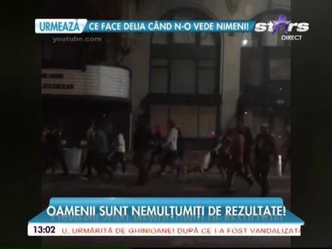 Proteste în Statele Unite după alegeri!