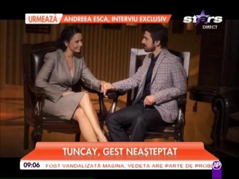 La doar câteva zile de când şi-au anunţat divorţul, Tuncay a făcut un gest neaşteptat