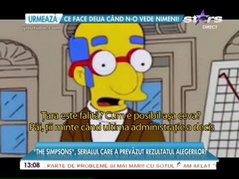 "The Simpsons", serialul care a prevăzut rezultatul alegerilor din SUA