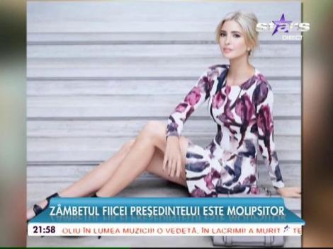 Zâmbetul fiicei lui Donald Trump, molipsitor