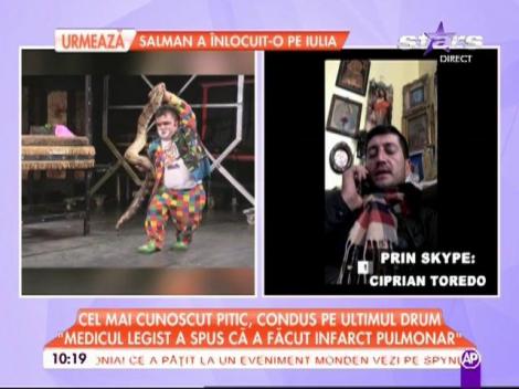 Cel mai cunoscut pitic din România, condus pe ultimul drum: "Medicul legist a spus că a făcut infarct pulmonar"