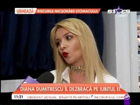 Diana Dumitrescu: "Iubitului meu îi place când mă îmbrac în hainele lui!"