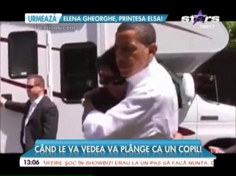 Cele mai emoţionante momente cu Barack Obama, în mandatul de preşedinte!