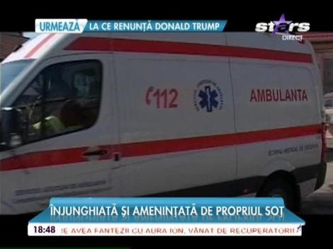 Înjunghiată de propriul soţ pentru că nu îi trimitea suficienţi bani!