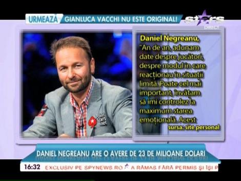 Daniel Negreanu, cel mai bogat jucător de poker
