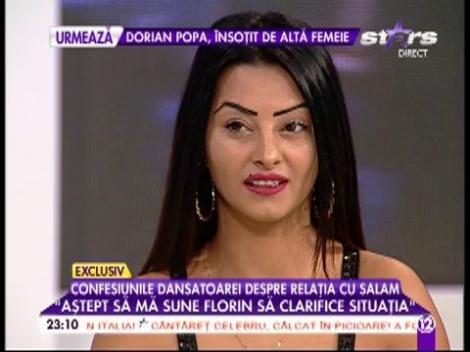 Dansatoarea Narcisa: ”Am tatuat pe spate numele Florin”