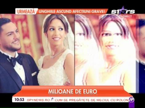 Nuntă de vis în stil libanez! Lux de nedescris! Mireasa a auvt o rochie cusută cu aur