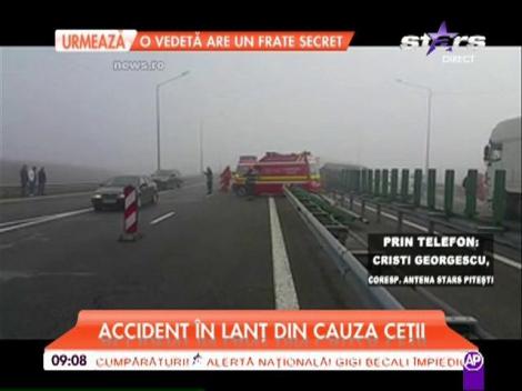 Accident în lanţ pe DN1, în localitatea Nistoreşti