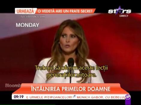 Michelle Obama-Melania Trump, întâlnire la Casa Albă