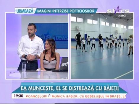 Mihai Morar a dat năvală, în direct, peste o prezentatoare TV și a pupat o cu foc!