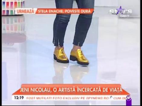 Jeni Nicolau, o artistă încercată de viață