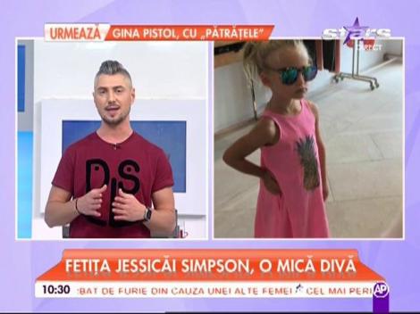 Fetiţa Jessicăi Simpson este o mică divă