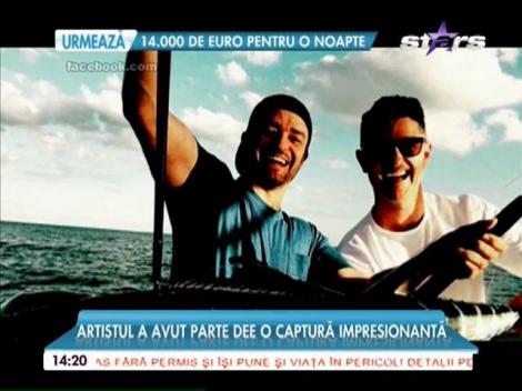 Justin Timberlake, relaxare la o partidă de pescuit