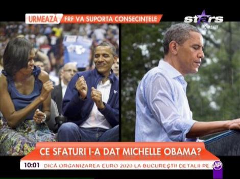 Michelle Obama i-a dat sfaturi Melaniei Trump