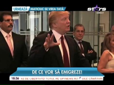 Vedetele americane se răzvrătesc, după ce Donald Trump a fost ales preşedinte