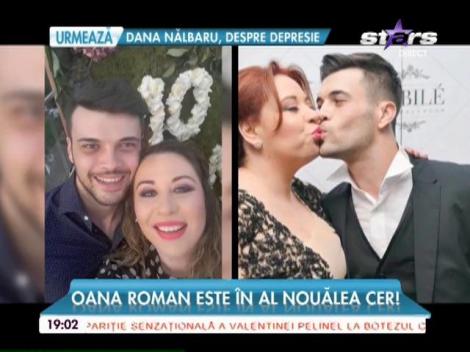 Oana Roman, răsfățată de soţ