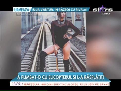 Laurette, şedintă foto incendiară în frig!