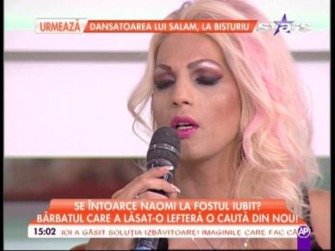 Naomi, în lacrimi! A făcut declaraţii emoţionante: "Nicăieri nu scrie că eu ar trebui să am fericire"