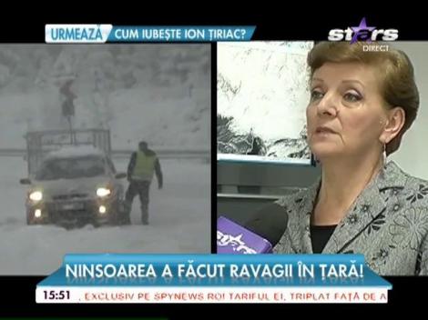 Nou cod galben de viscol și ninsori emis de meteorologi