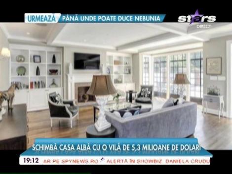 Noua reședință a soților Obama. Valorează 5,3 milioane de dolari și are 2,500 de metri pătrați