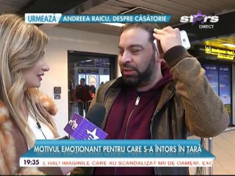 Motivul emoționant pentru care Florin Salam s-a întors în țară