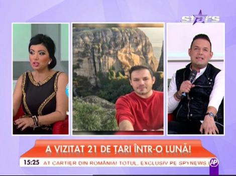 Raoul: "Am vizitat 21 de ţări intr-o lună"