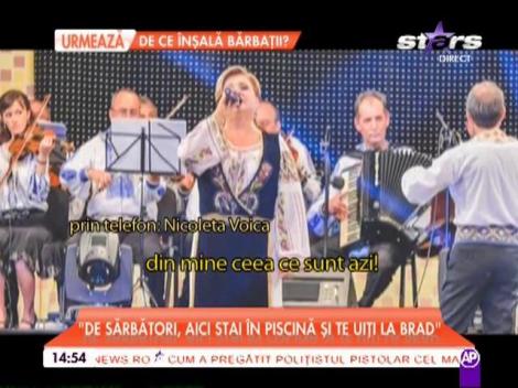 Nicoleta Voica: "Dacă mănânci puţin şi echilibrat, sigur nu te îngraşi"