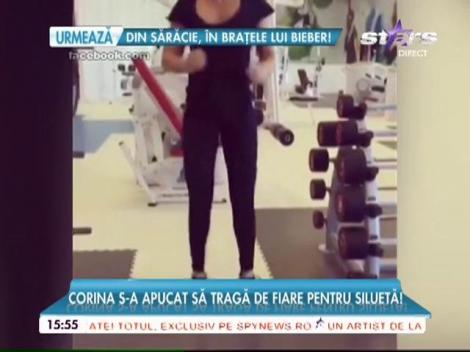 Corina s-a apucat de fiare ca să aibă un corp perfect!