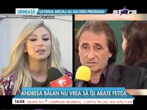 Decizie fără echivoc a juratei „Te cunosc de undeva”. Andreea Bălan nu vrea să-şi arate fetiţa!