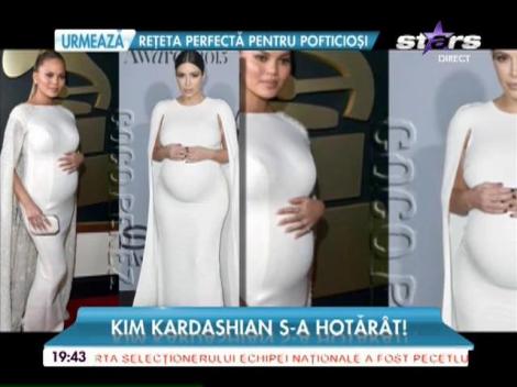 Kim Kardashian a ales mama surogat pentru copilul ei