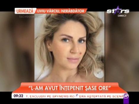 Andreea Bănică, vizitată de o super mămică