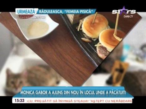 Monica Gabor, răsfățată de Mr. Pink. Ce a apărut pe pagina de Facebook a brunetei
