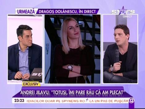 Andrei Jilavu: ”Iubita mea este stewardesă”