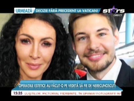 Operațiile estetice au făcut-o pe Mihaela Rădulescu să fie de nerecunoscut
