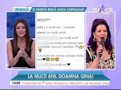 La mulţi ani, Gina Matache! Mama Deliei împlineşte o frumoasă vârstă!