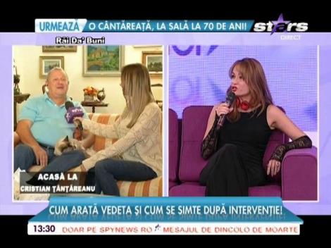 Anca Ţurcaşiu, prima aparație după operația la ochi