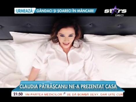 Claudia Pătrăşcanu îşi invită fanii în casă